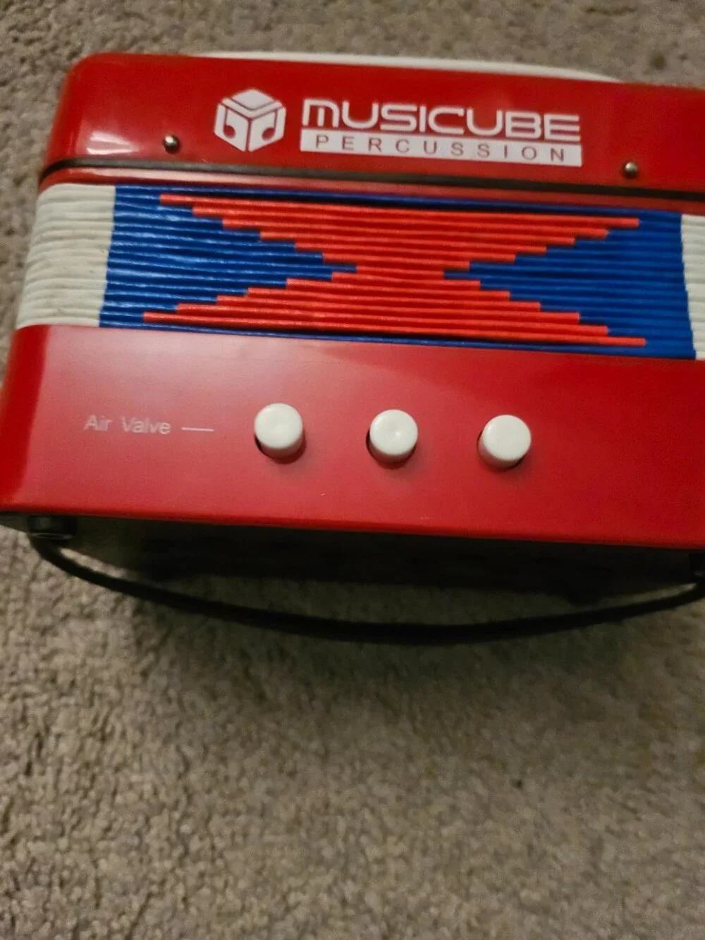 Musicube Percussion 10-key Accordion